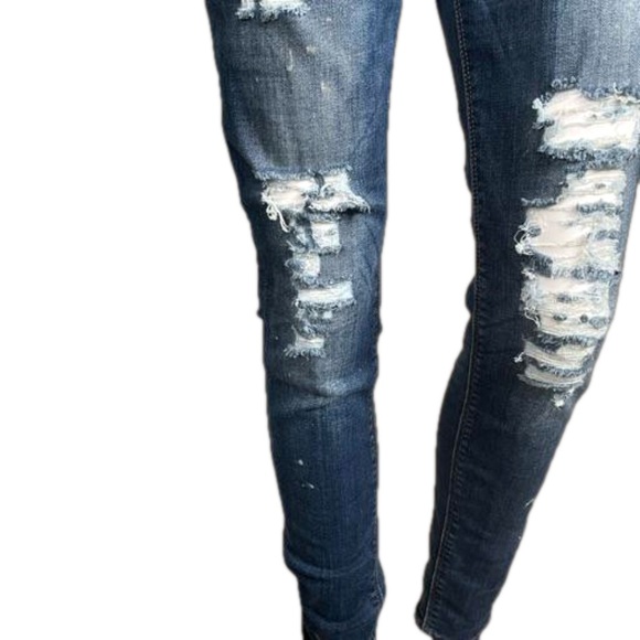 Express Jean Legging Mid Rise 6 regular women’s - Picture 2 of 11